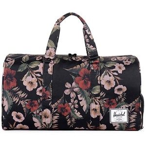 Herschel Duffle Bag in Black & Hawaiian Camo
